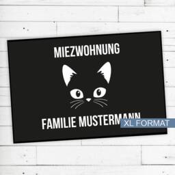 "Doormat ""Miezwohnung"
