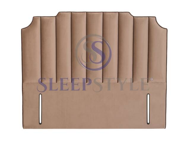 3 Ft Single Lusso Art Deco Upholstered Headboard - image 1
