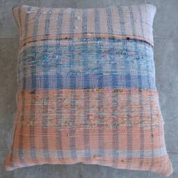 24x27 Inches Pillow Cover Kilim Rug Throw Cushion Turkish Ragrug Sham Kilim Rug Pillow Case Cushion Cotton Pillows - thumbnail 2