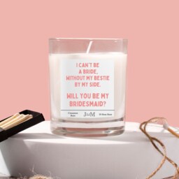 Bridesmaid Proposal. Bestie Bridesmaid. Best Friend Bridesmaid Gift. Candle