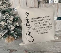 Christmas Cushion, Living Room Decorations, Home Decor, Gifts, Accessories, Decoration, Family Gift, Gift - thumbnail 1