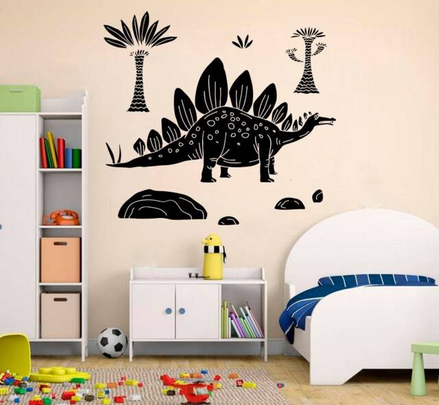 stegosaurus Dinosaur Wall Decal Nursery Kids Room Decor 4203 - image 1