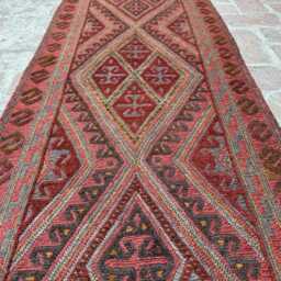 2'3x12'5 Wool Runner Rug - Extra Long Hand-Knotted Authentic Turkish Carpet Oriental Design Corridor Boho Accent Giftable - thumbnail 4