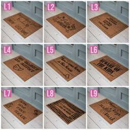 New Custom Doormat Personalised Door Mat - Customized Outdoor Rug Housewarming Gift Home House Unique Birthday Present - thumbnail 2