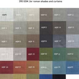 Hdp28, A Pair Of Ochre Curtains, Mid Weight Cotton Blend Curtains Living Room Drapery Panels, Bedroom Custom Made - thumbnail 4