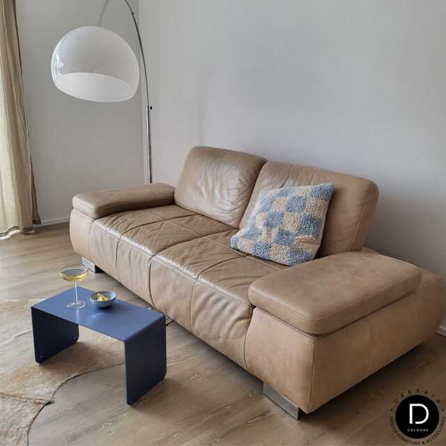 Minimalist Side Table Made To Measure - Modern Coffee in Your Desired Color Handmade & Made Germany Individual Living Room - image 1