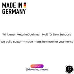 Minimalist Side Table Made To Measure - Modern Coffee in Your Desired Color Handmade & Made Germany Individual Living Room - thumbnail 4