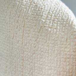 Beige White Cream Striped Pillow Cover - thumbnail 3