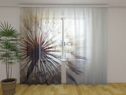 Sheer Curtains Dandelion Kitchen Curtain Living Room Bedroom