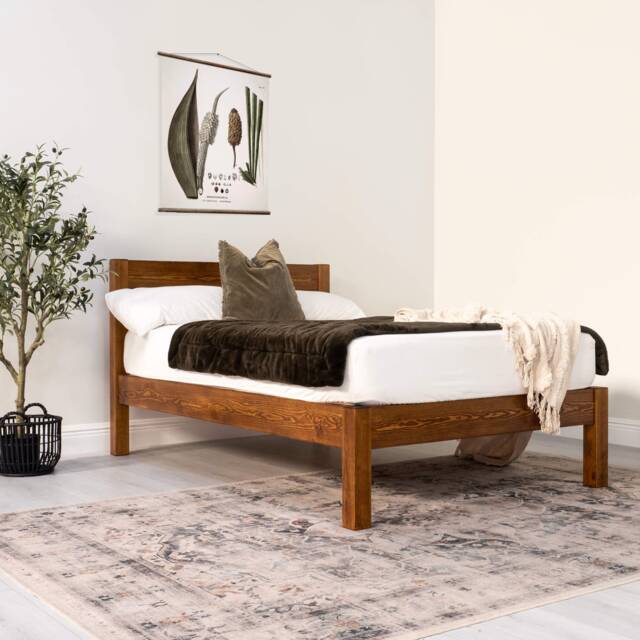 Handmade Wooden Bed Frame Model 01 - image 1