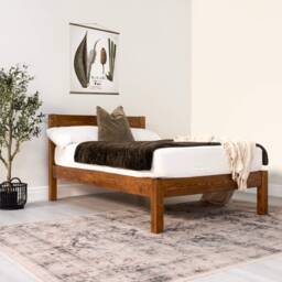 Handmade Wooden Bed Frame Model 01