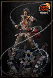Trevor Belmont 3D Printed Figure 110 Scale - thumbnail 1