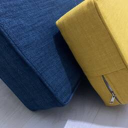 Custom Covers For Bench Replacement Sofa Seat Cushion Cover Patio Outdoor Indoor Furniture 1-8'' Thickness - Only Covers - thumbnail 3