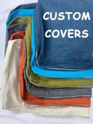 Custom Covers For Bench Replacement Sofa Seat Cushion Cover Patio Outdoor Indoor Furniture 1-8'' Thickness - Only Covers - thumbnail 1