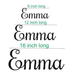 "Gold Custom Name Sign. Personalized Baby Name. Baby Wall Decor. Insert Your Name-Please Send Your Phone Number in The ""Note To Seller" - thumbnail 3