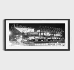 St James' Park Framed Print Newcastle Football Stadium Panoramic Wall Art - thumbnail 1