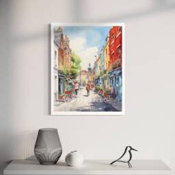Portobello Road Travel Print Digital Download Posters Printable Wall Art Home Decor - thumbnail 2