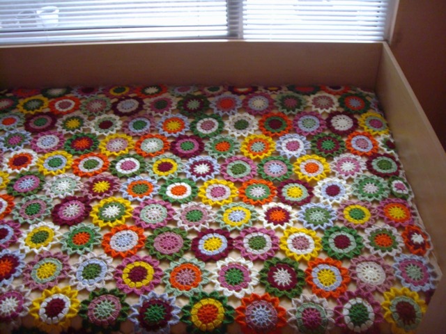 Crochet Flowers Blanket - image 1