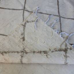 Authentic Moroccan Rug, Custom Fabulous Boujad Azilal Rug, White Carpet, Handmade Kilim Bohemian Rug - thumbnail 4