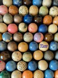 Customized Ceramic Orbs Set Of 9 Wall Art, Sphere Mural, Home Decor, Modern Clay Installation, Living Room Decoration, Hanging Art Gift - thumbnail 1