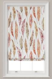 Harlequin - Kinina Mandarin/Fig Made To Measure Professionally Roman Blind - thumbnail 2
