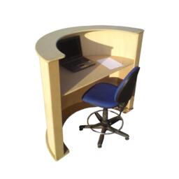 rd2 - Reception Desk Counter Point Of Sale For Shops, Salons, Trade Shows, Retail - thumbnail 2