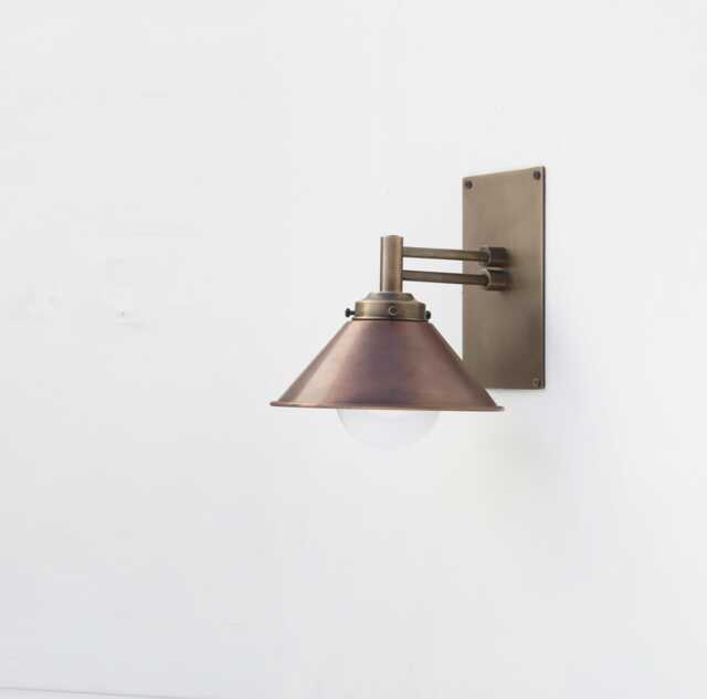 Brass Wall Sconce Light, Modern Brass Industrial Style Wall Sconce Ul Listed, Lm2, No.0448 - image 1