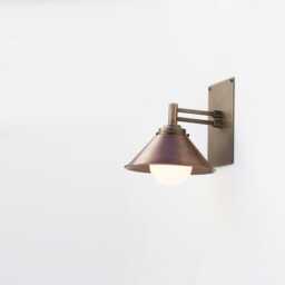 Brass Wall Sconce Light, Modern Brass Industrial Style Wall Sconce Ul Listed, Lm2, No.0448 - thumbnail 3