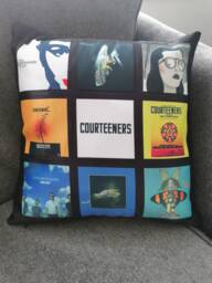 The Courteeners 9 Panel Album Cover - Cushion - thumbnail 1
