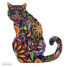 Cat Decals - Set Of 3 Wall Stickers Peel & Stick - thumbnail 3