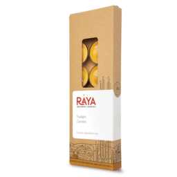 Beeswax Tea Light Candles Non-Toxic, Allergy Friendly, Bulk Pack - thumbnail 2