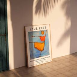 Paul Klee Exhibition Poster, Scarecrow By Alfons Niex in Homage To Klee, Abstract Art Print, Modernist Art, Gift Idea, A1/A2/A3/A4 - thumbnail 3