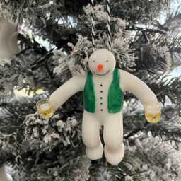 Party Snowmen Set Of 13 The Snowman Christmas Tree Decorations Ornaments Baubles 2026 New UK - thumbnail 3