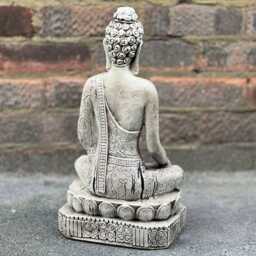 Amazing Chinese Woman Sculpture Stone Decor Concrete Statue Cement Japanese Ornament Zen Garden Decoration Tradition Gift - thumbnail 4