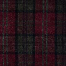 Handmade Tartan Plaid Chaise Lounge Small Queen Anne Sofa - thumbnail 3