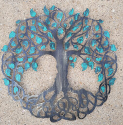 Celtic Tree Of Life Metal Wall Art Yggdrasil Rustic Decor