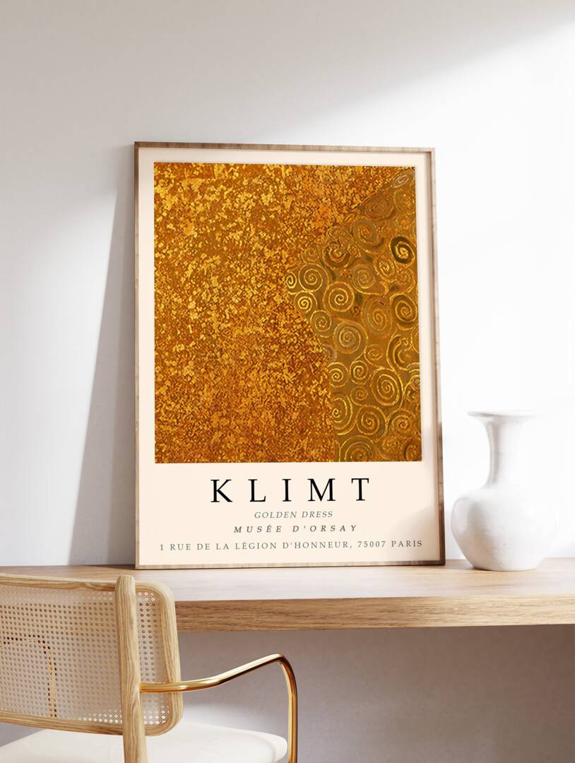 slim fit dress slacks Gustav Klimt 'The Lady in Gold' Canvas Wall Art main image 0