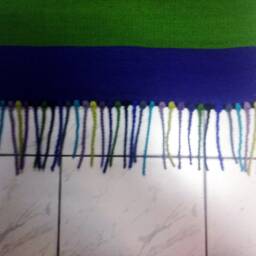Set Of Handwoven Wool Rugs Sqares. Two Complementary Runner Rugs. Handmade Area Rugs, Floor Made To Order Rugs - thumbnail 4