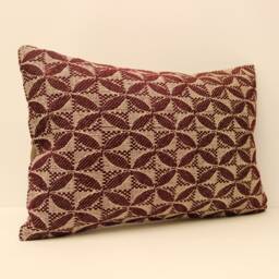 Textile Lumbar Pillowcover 16x24 Turkish Textile Cushion Hand Made Decorative Home Design Throw Pillow Case Sofa Boho 4Kaf-115 - thumbnail 1
