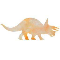 Dinosaur Wall Prints, Dino Decor, Nursery Set Of Three, Child's Bedroom, Home Stegosaurus, T-Rex, Triceratops - thumbnail 3