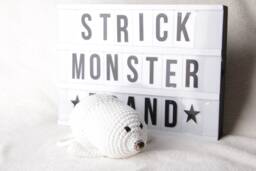 Crocheted Music Box Robbe Robbi - Howler - thumbnail 1