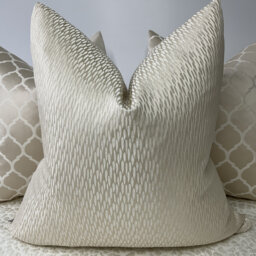 Cream Cushion Cover, Luxury Pillow Throw Cover For Sofa Or Bed, Scatter Champagne Bedding, Astrid