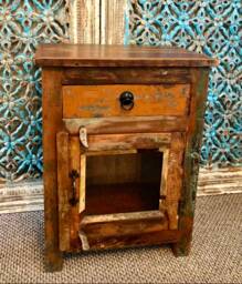 Mango Wood Bedside, Bedroom, Furniture, Home & Living - thumbnail 1