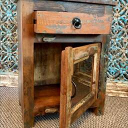 Mango Wood Bedside, Bedroom, Furniture, Home & Living - thumbnail 2