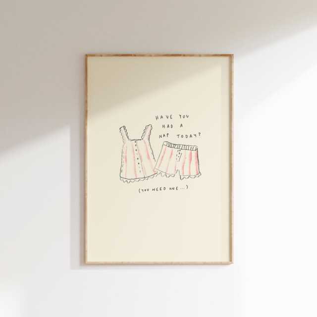 Have You Napped Today.. Need One Wall Print - Early Night Poster Sleep Lover Aesthetic Gift Idea 3Pm Nap Club - image 1