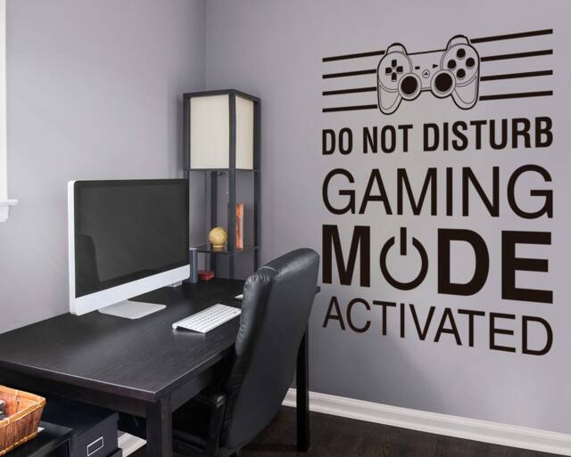 Gaming Mode Wall Decal Video Game Room Decor - image 1