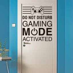 Gaming Mode Wall Decal Video Game Room Decor - thumbnail 3