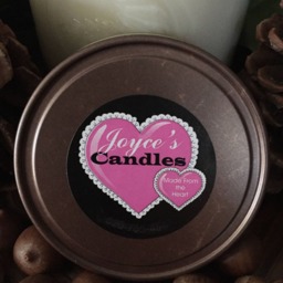 Baby Powder Handmade Hand Poured 16 Oz Soy Candle in Mason Canning Jar With Rustic Metal Lid - thumbnail 3