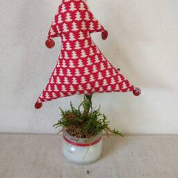 Decorative Fabric Christmas Tree - thumbnail 3