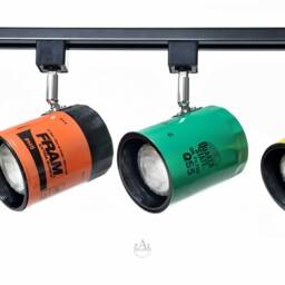 Oil Filter Track Lights & Track. Lighting Fixture. Various Brands. Spot Light - thumbnail 2